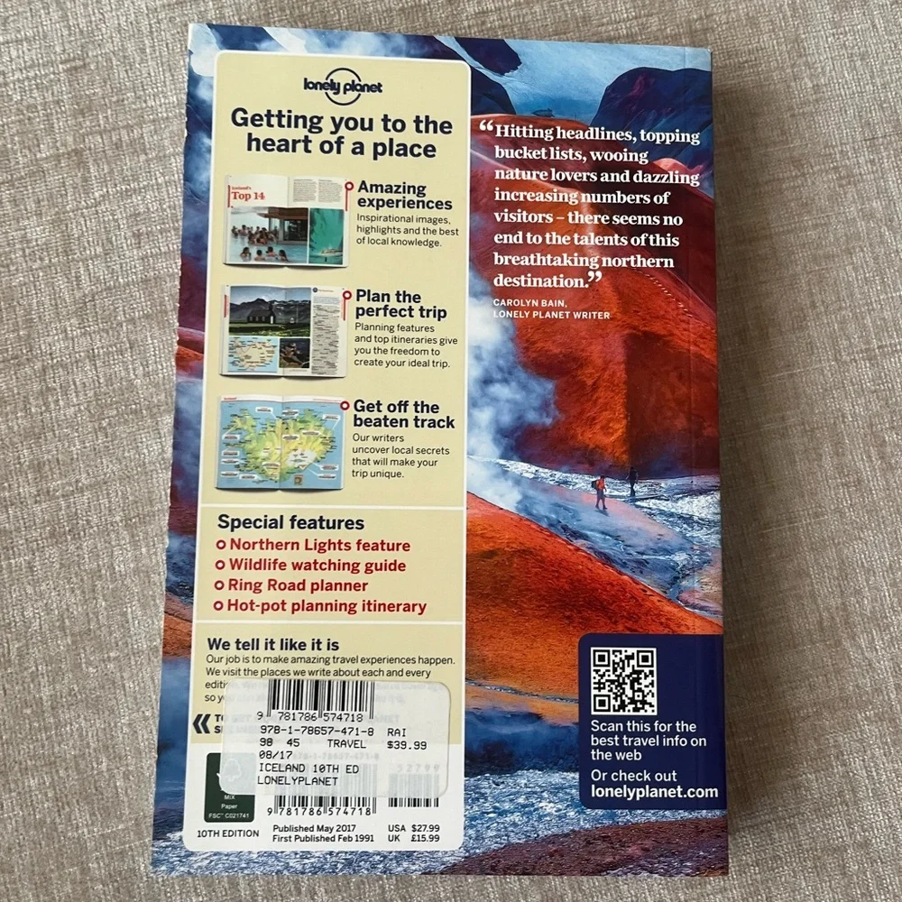 Lonely Planet Iceland Book - Picture 2 of 3